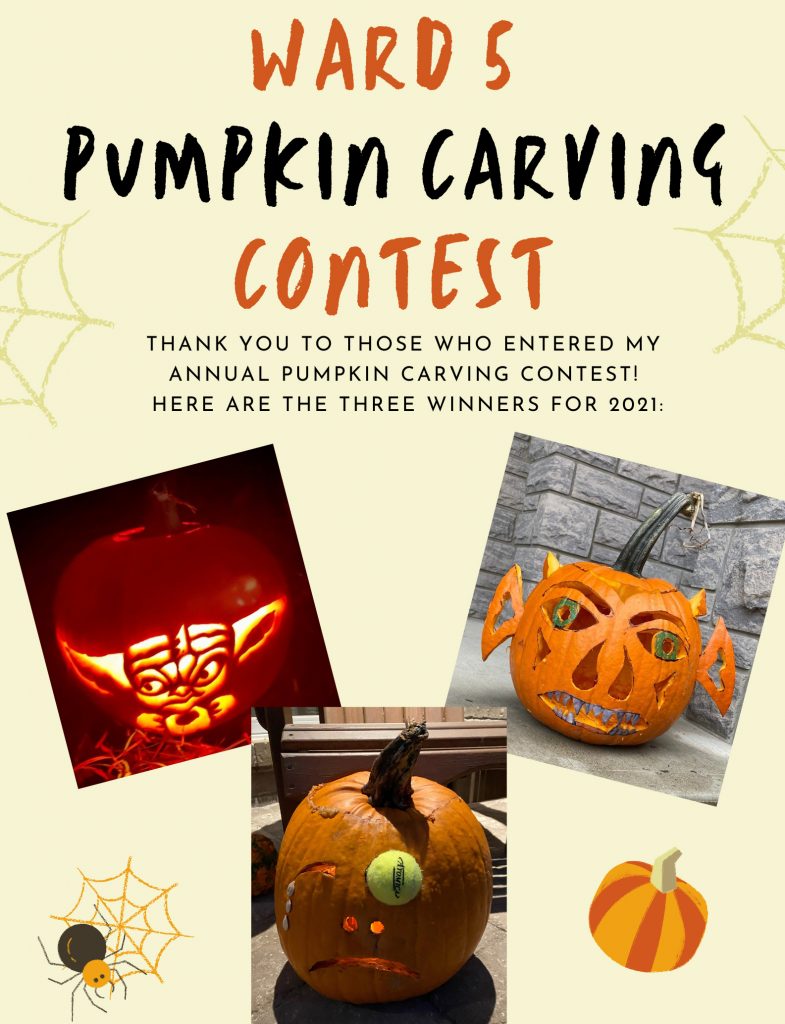Pumpkin carving poster.
