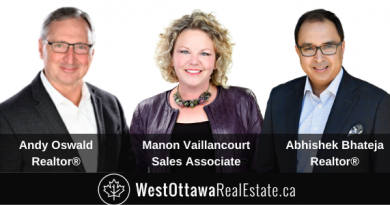 A photo of the West Ottawa Real Estate team.