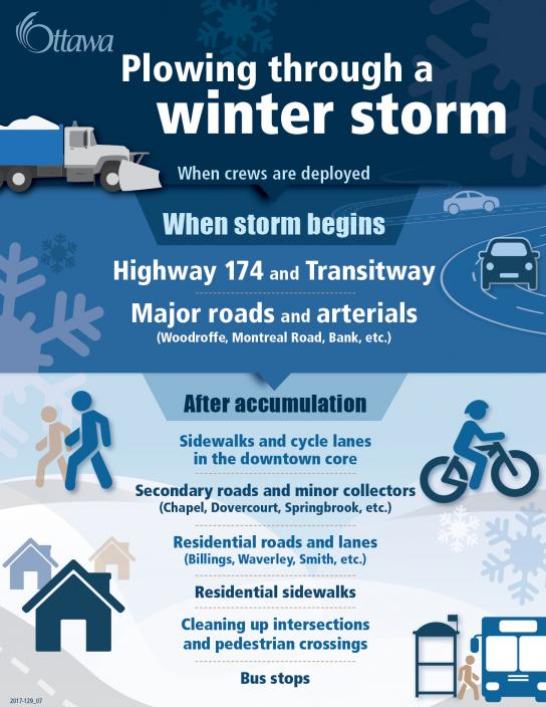 Winter storm poster.