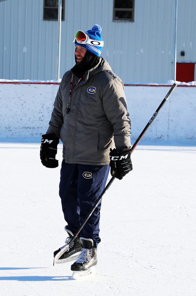 A photo of Carleton Place Canadian owner, coach and GM Brent Sullivan.