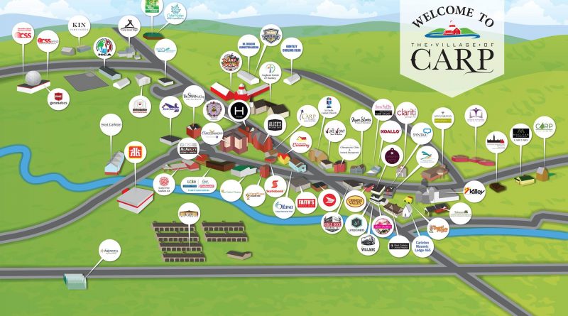 A map of the BIA businesses.