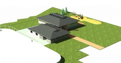 An image of the community centre expansion.