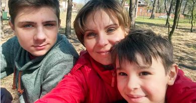 Yulia Hlushchko and her sons Oleksii,14, and Yegor, 7, are in Poland looking to travel to Canada and settle in Dunrobin. Courtesy Lena Predmyrska