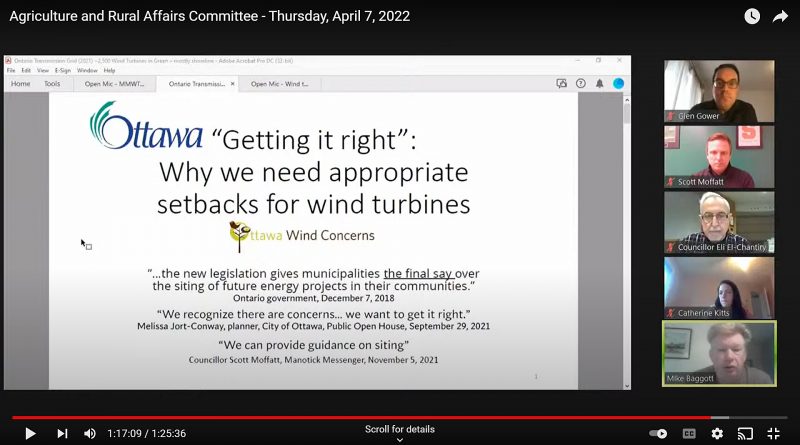A screengrab from today's ARAc meeting.