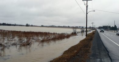 A photo of flooding in the Carp area from 2019.