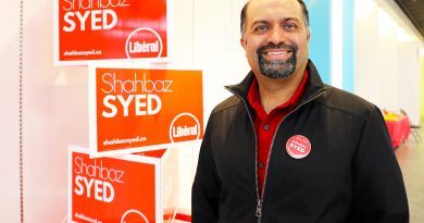 A photo of Liberal candidate Shahbaz Syed.