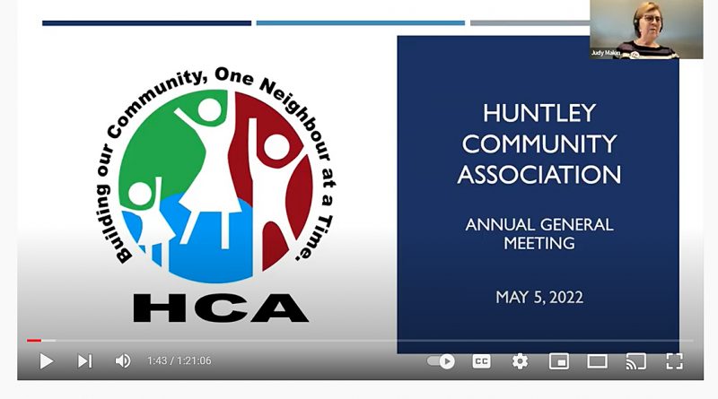 A screengrab from the May 5 HCA AGM held online.