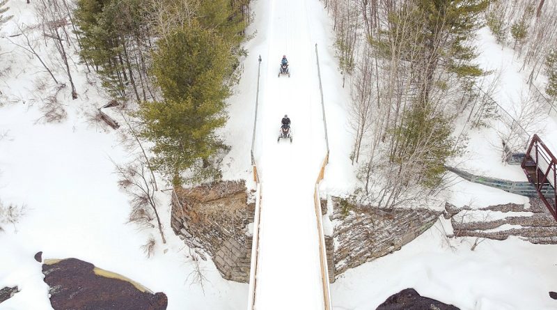 An aerial view of Algonquin Trail.