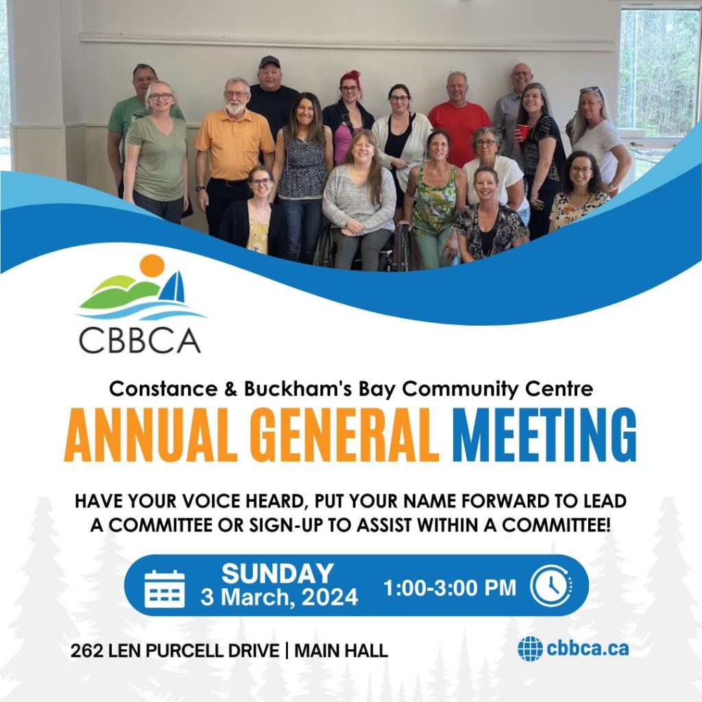 A poster for the AGM.
