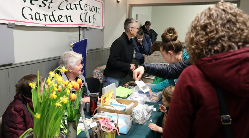 The WCGC booth at Seedy Saturday.