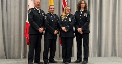 A photo of four paramedics.