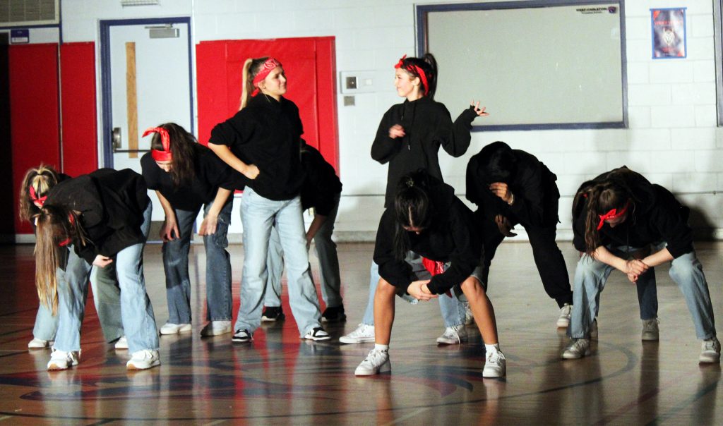 WCSS dancers strike a pose.