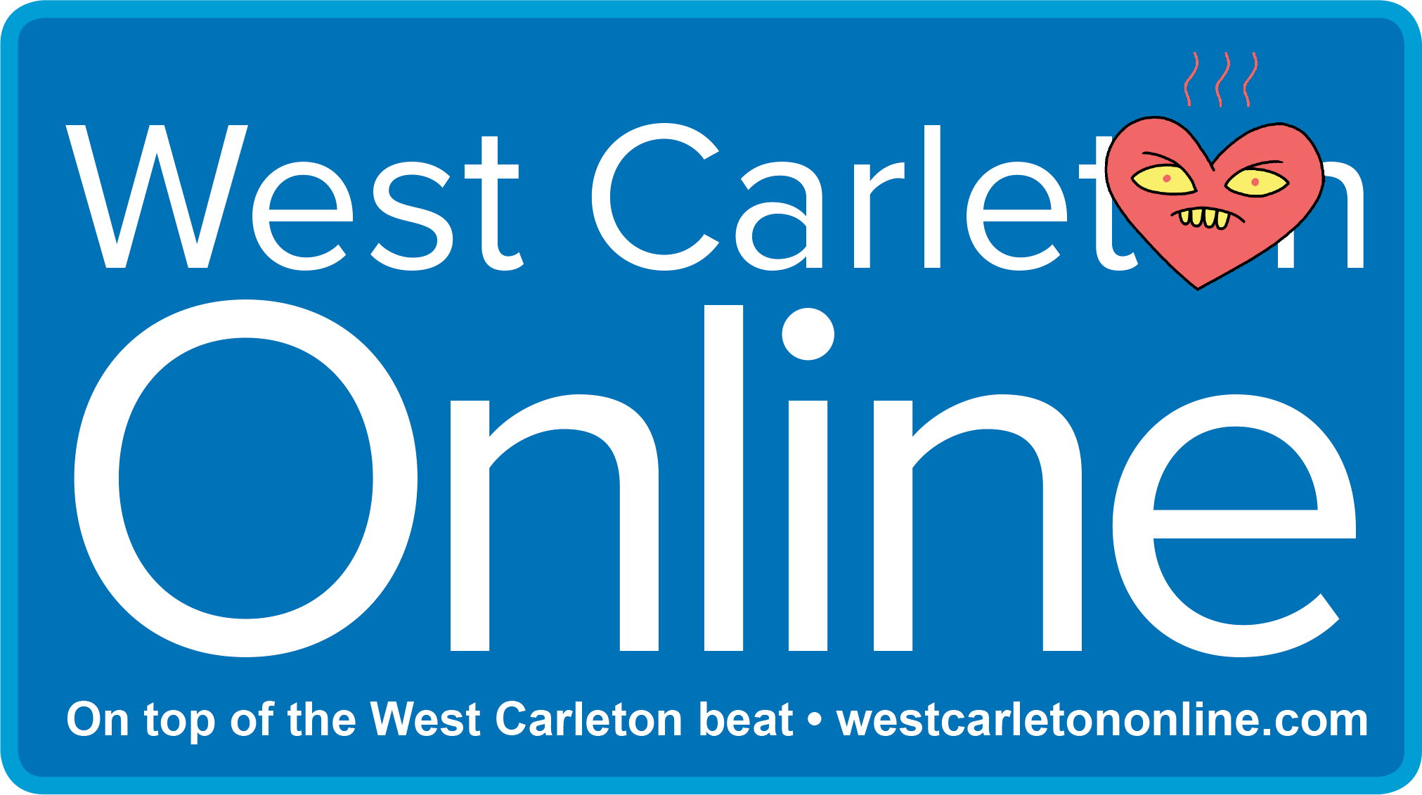 Our Valentine's Day West Carleton Online logo.