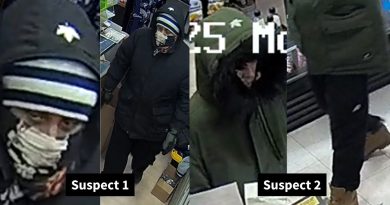 A photo of two suspects.