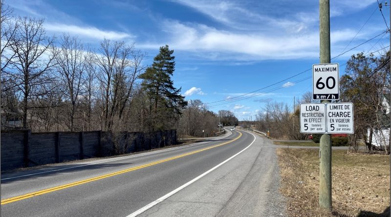 A photo of a road.