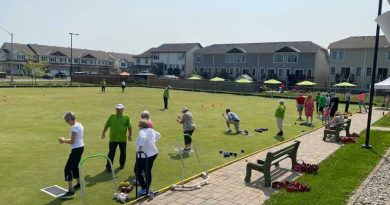 A photo of the Almonte Lawn Bowling Club.