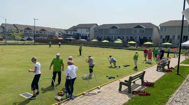 A photo of the Almonte Lawn Bowling Club.