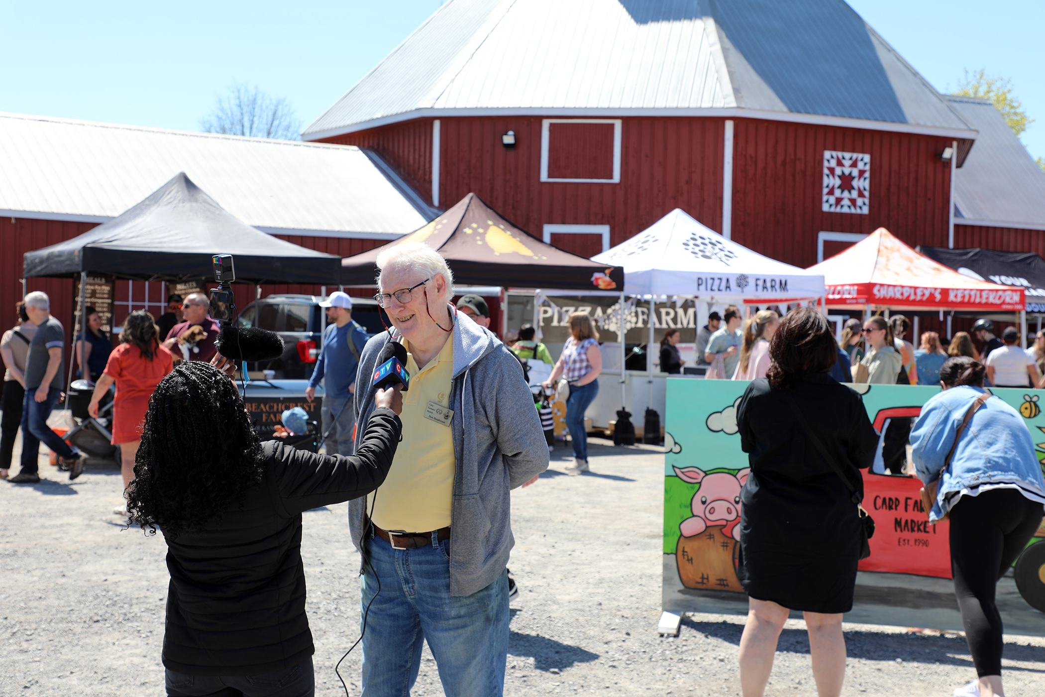 Carp Farmers’ Market debut packed