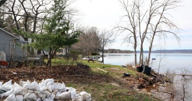 A photo of the shoreline in Constance Bay.