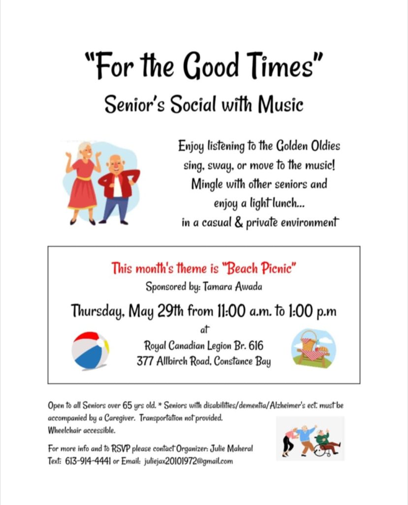 A poster for the event.