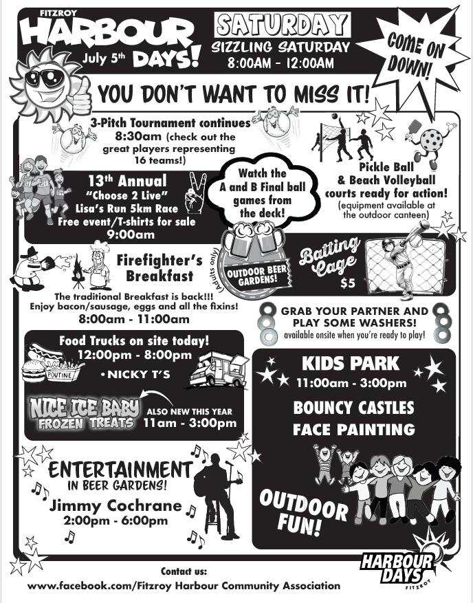 A poster for the event.