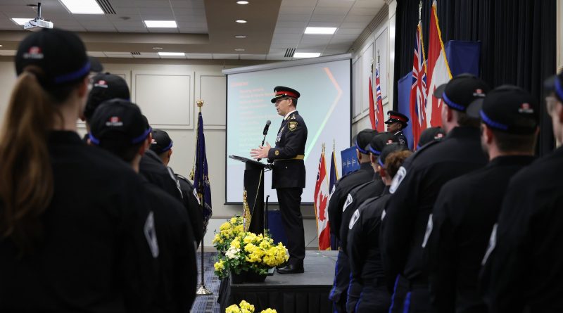 A photo of a bunch of special constables.