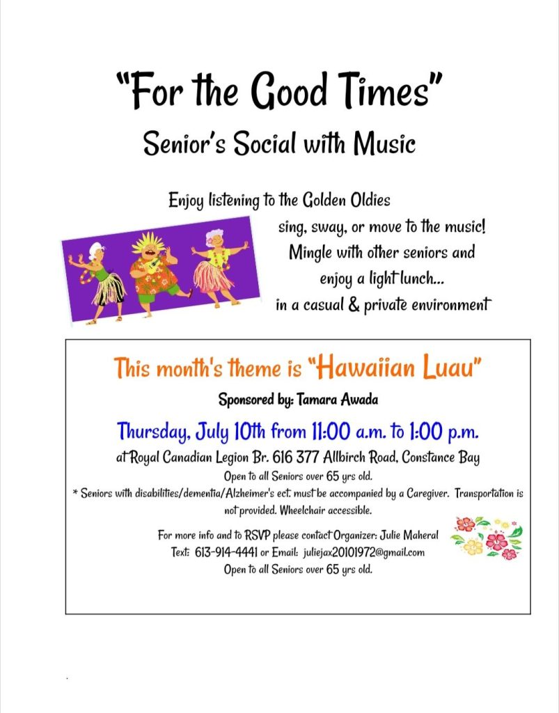 A poster for the event.