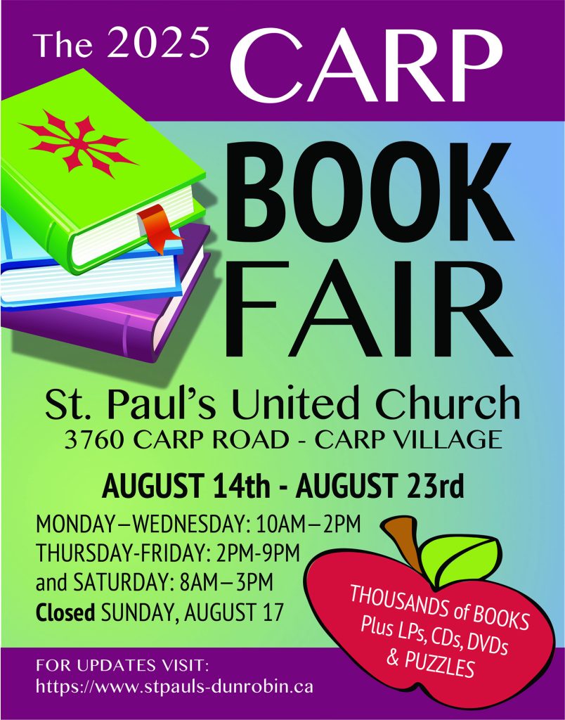 A poster for the event.