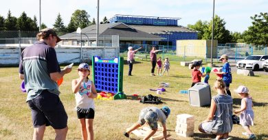 A photo of kids playing.