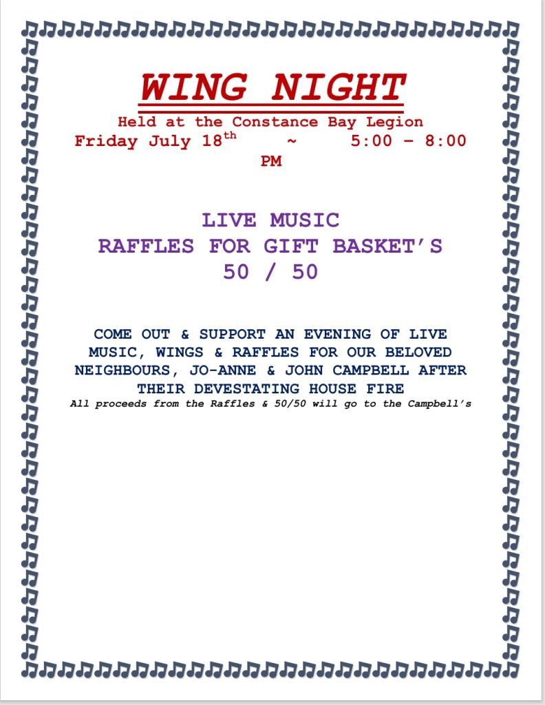 A poster for the event.