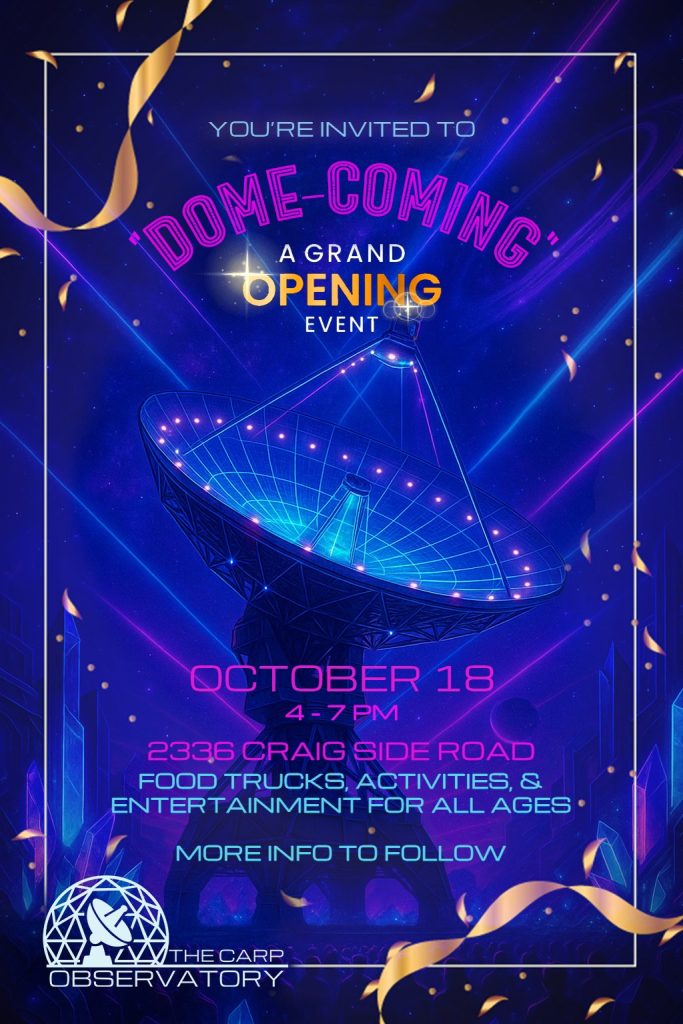 A poster for the event.