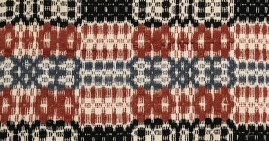 An example of a coverlet.