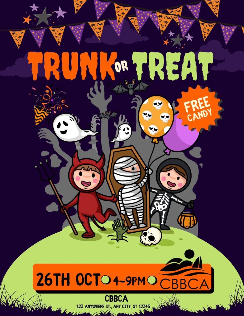 A poster for the event.