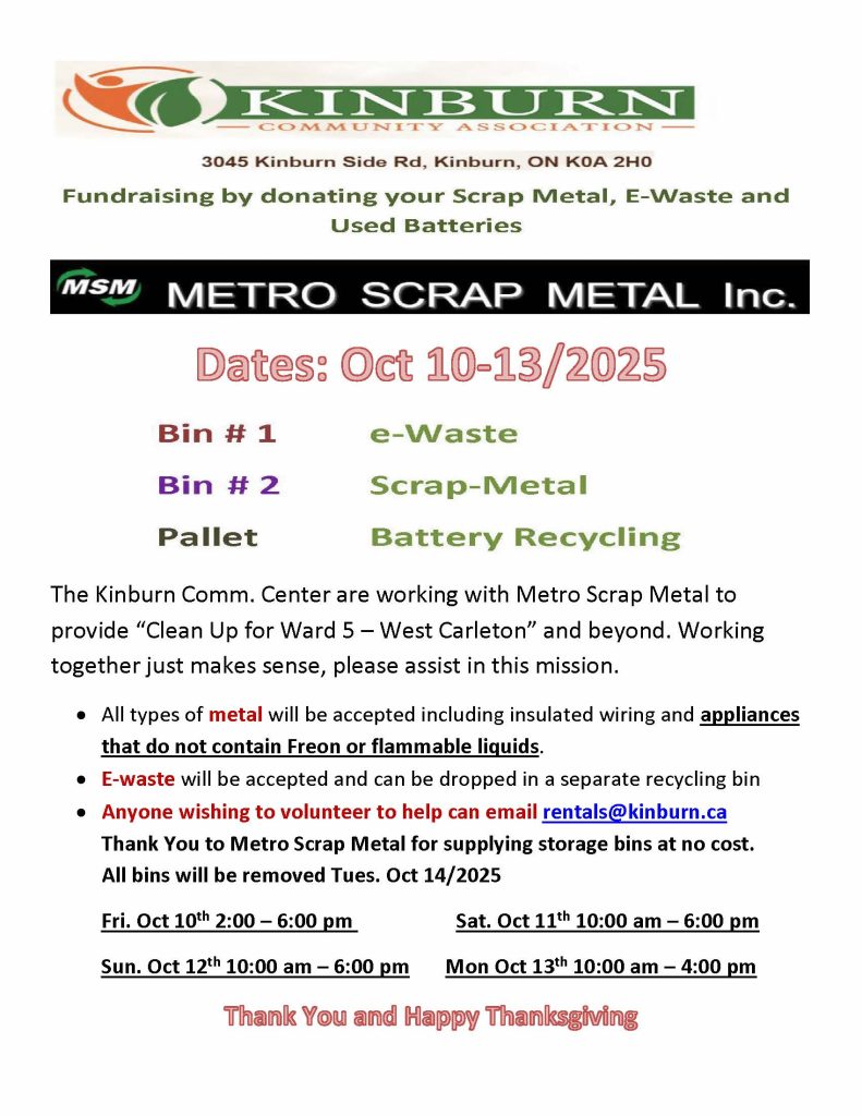 A poster for the event.