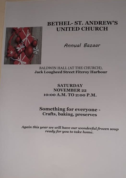 A poster for the event.