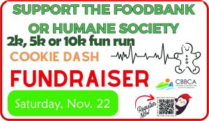 An ad for a fun run in Constance Bay Nov. 22. Click the ad for more details.