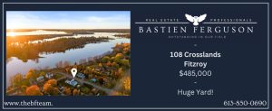 An ad for a property for sale in West Carleton. Click for more information.