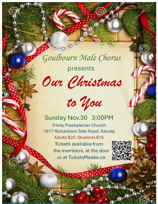 A poster for the event.