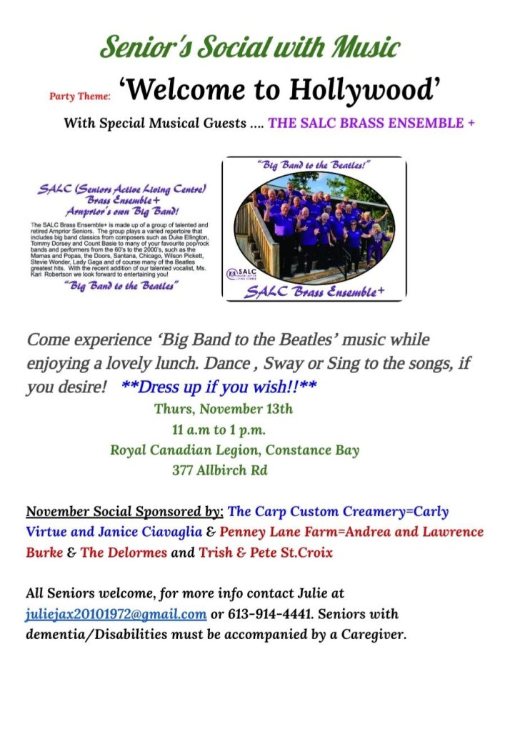 A poster for the event.