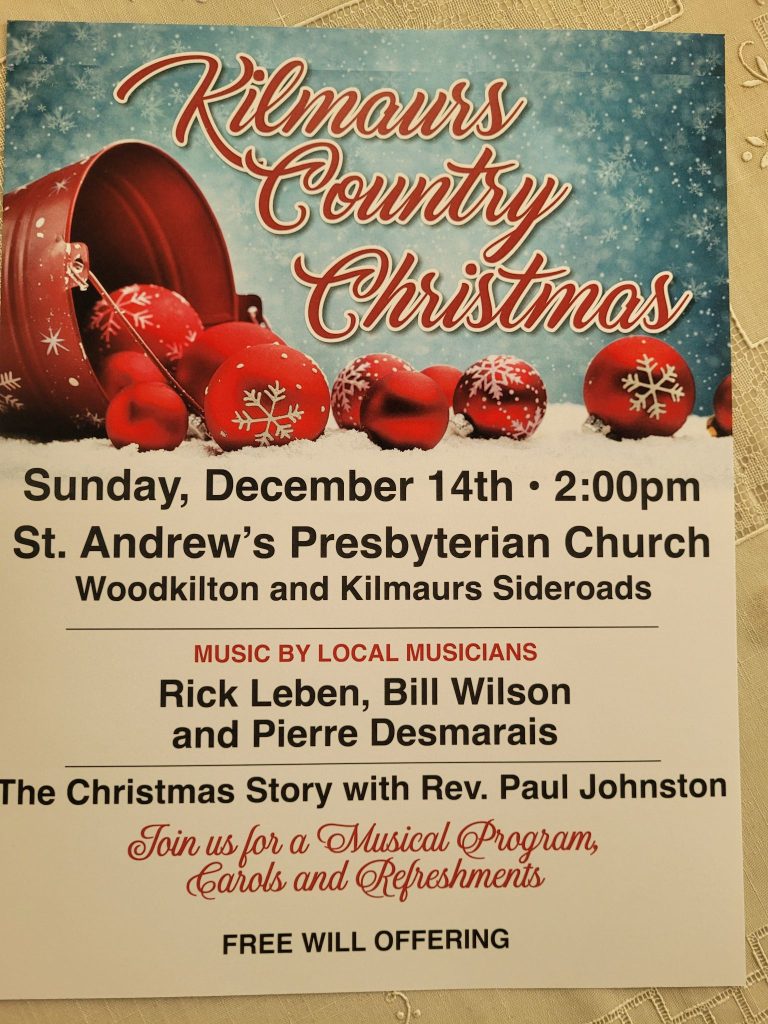 A poster for the event.