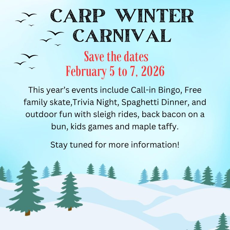 A poster for the event.