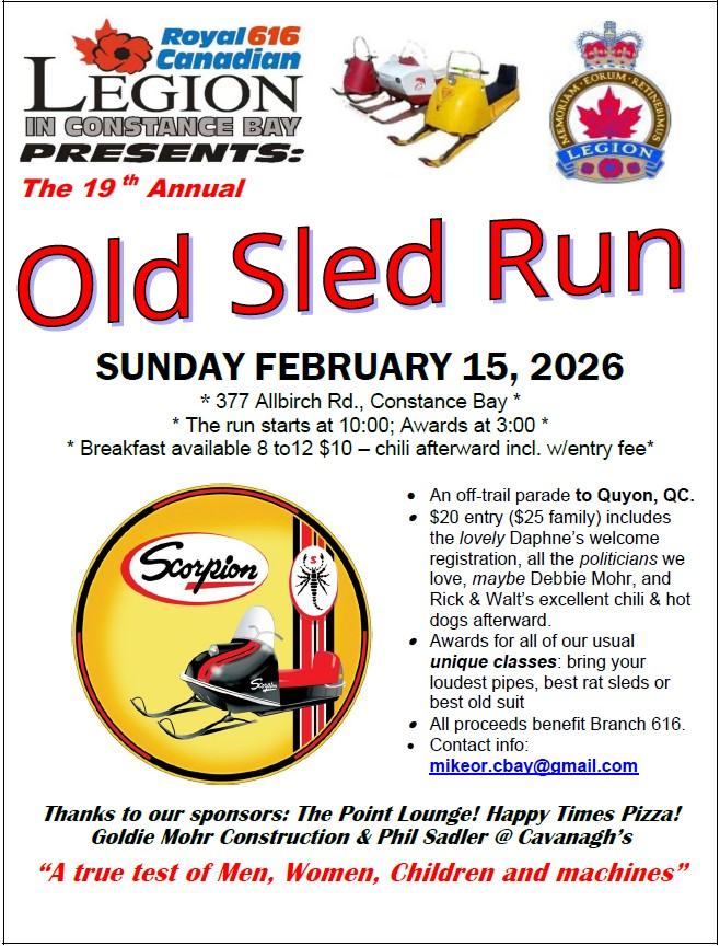 A poster for the event.