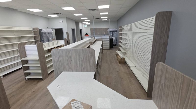 A photo of the interior of the pharmacy.