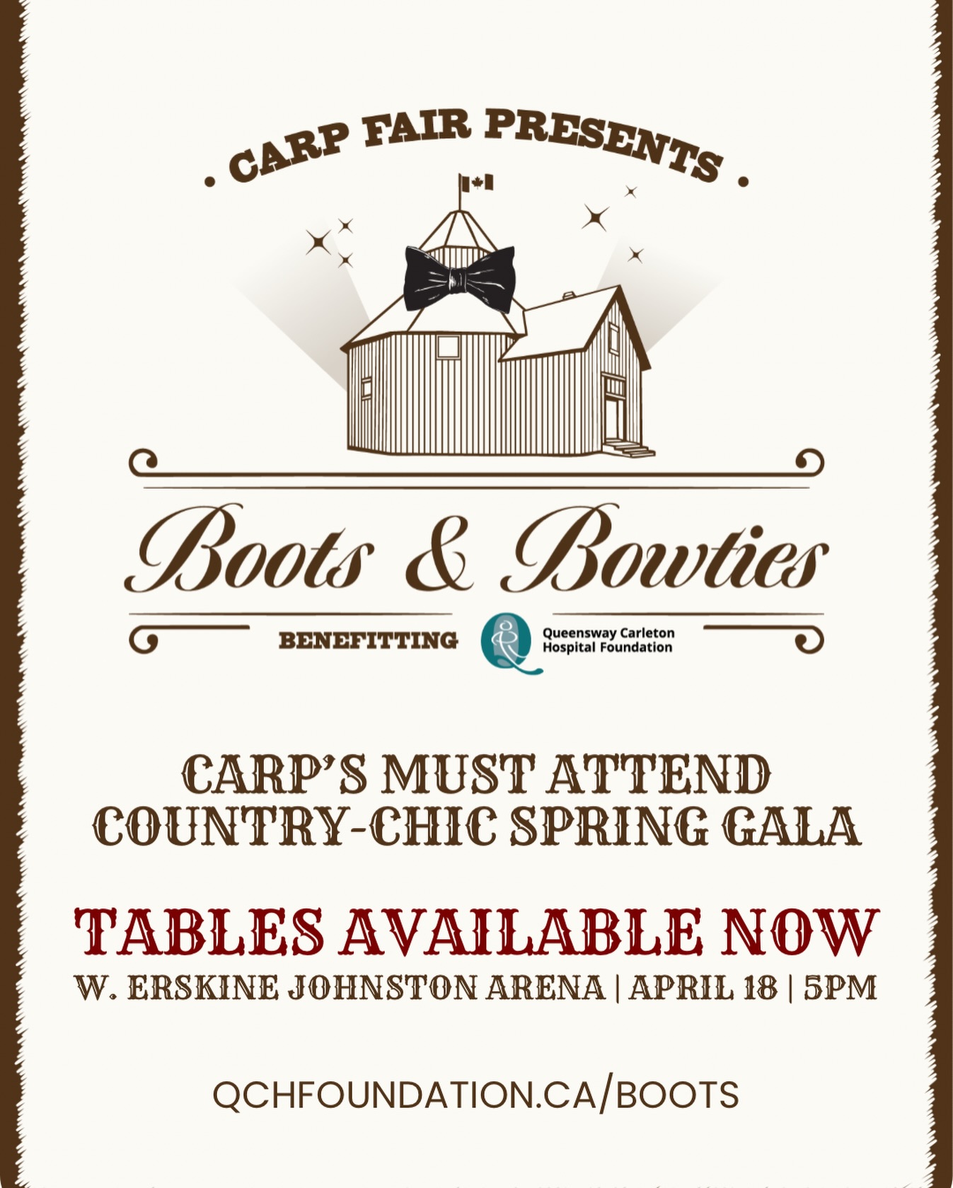 A poster for the event.