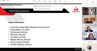 A screengrab of an agenda.