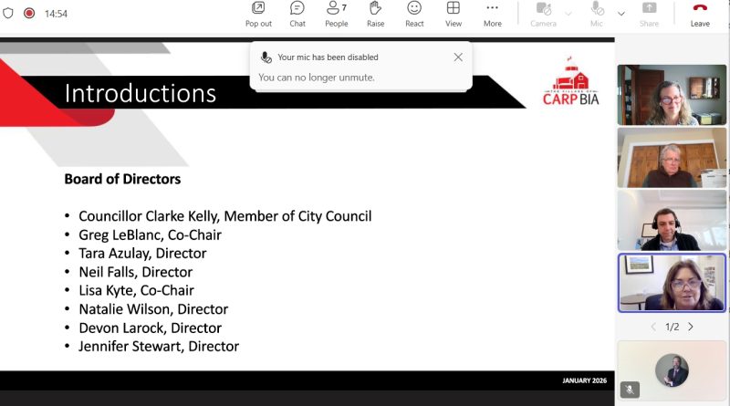 A screengrab of an agenda.