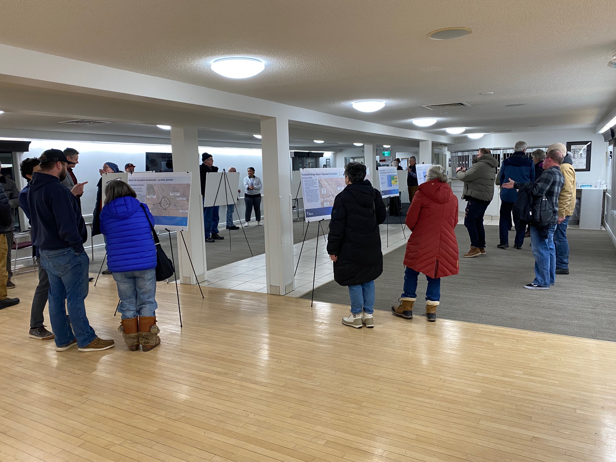 Carp intersection looks at roundabout