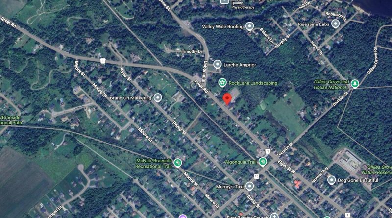 A map of a new location.