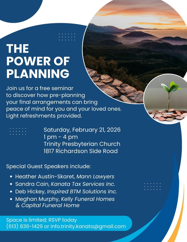 A poster for the event.