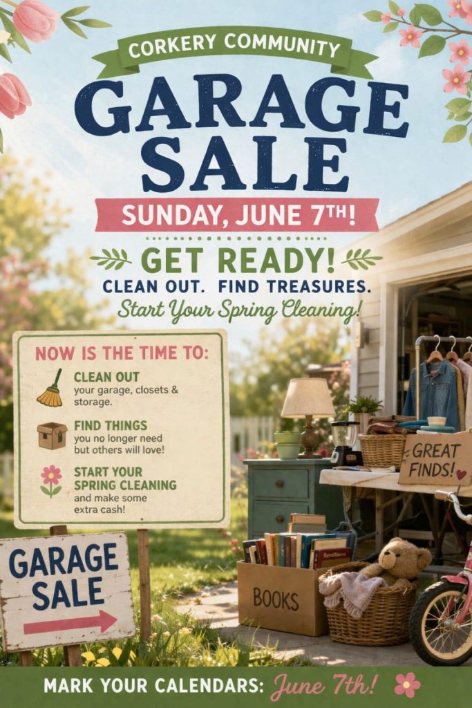 A poster for the event.